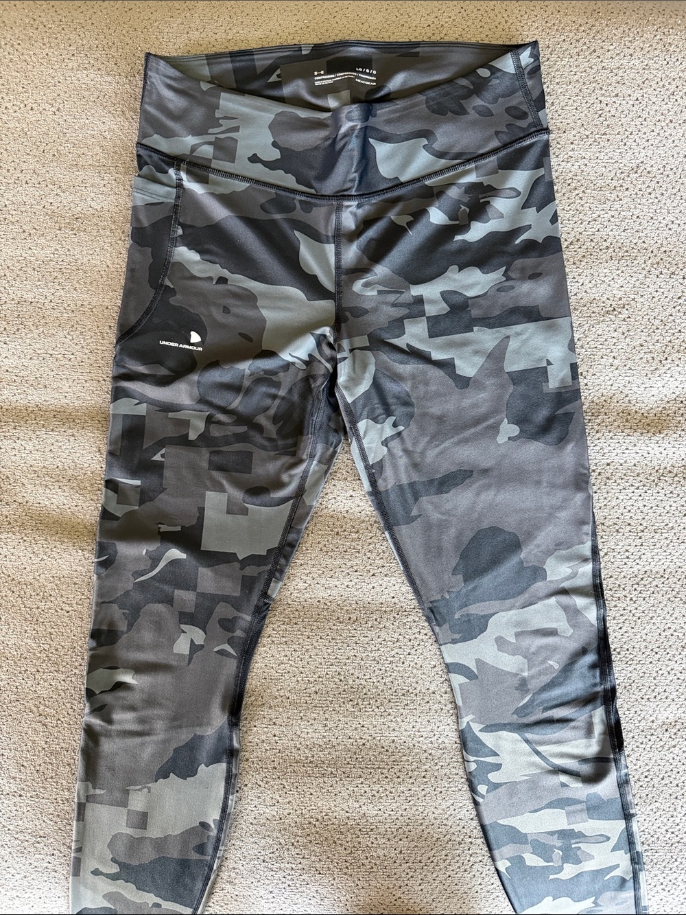 Women’s Camo Performance Leggings - Gray Camo